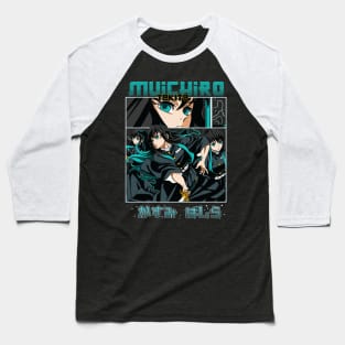 Blade of Serenity: Muichiro Tokito's Tranquil Strength Baseball T-Shirt